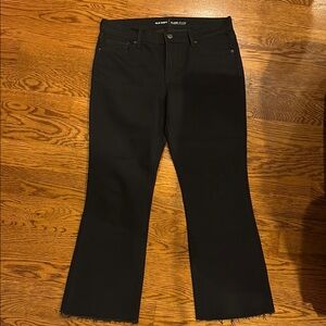 Old Navy Black Flare cropped jeans